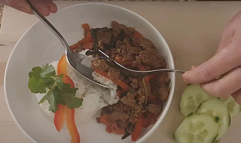 Recette Sauté de bœuf basilic